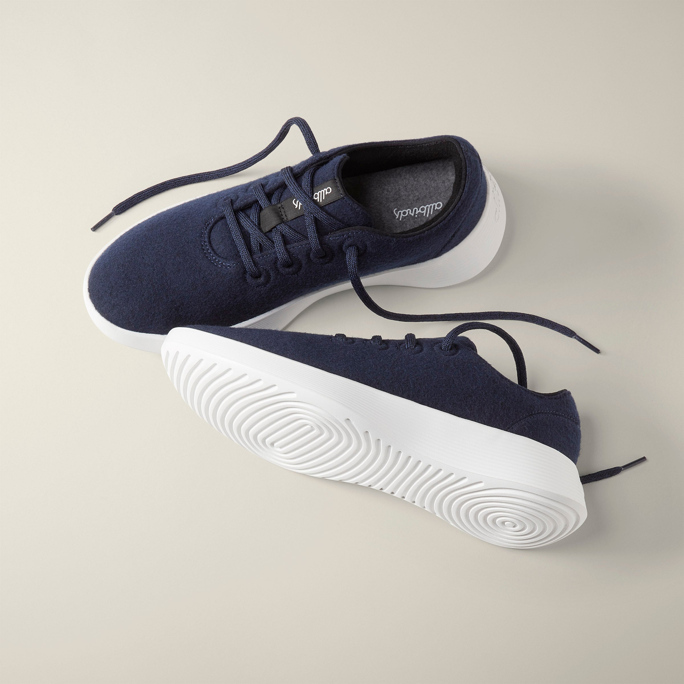 Men's Wool Runner 2 Deep Navy  (Blizzard Sole)