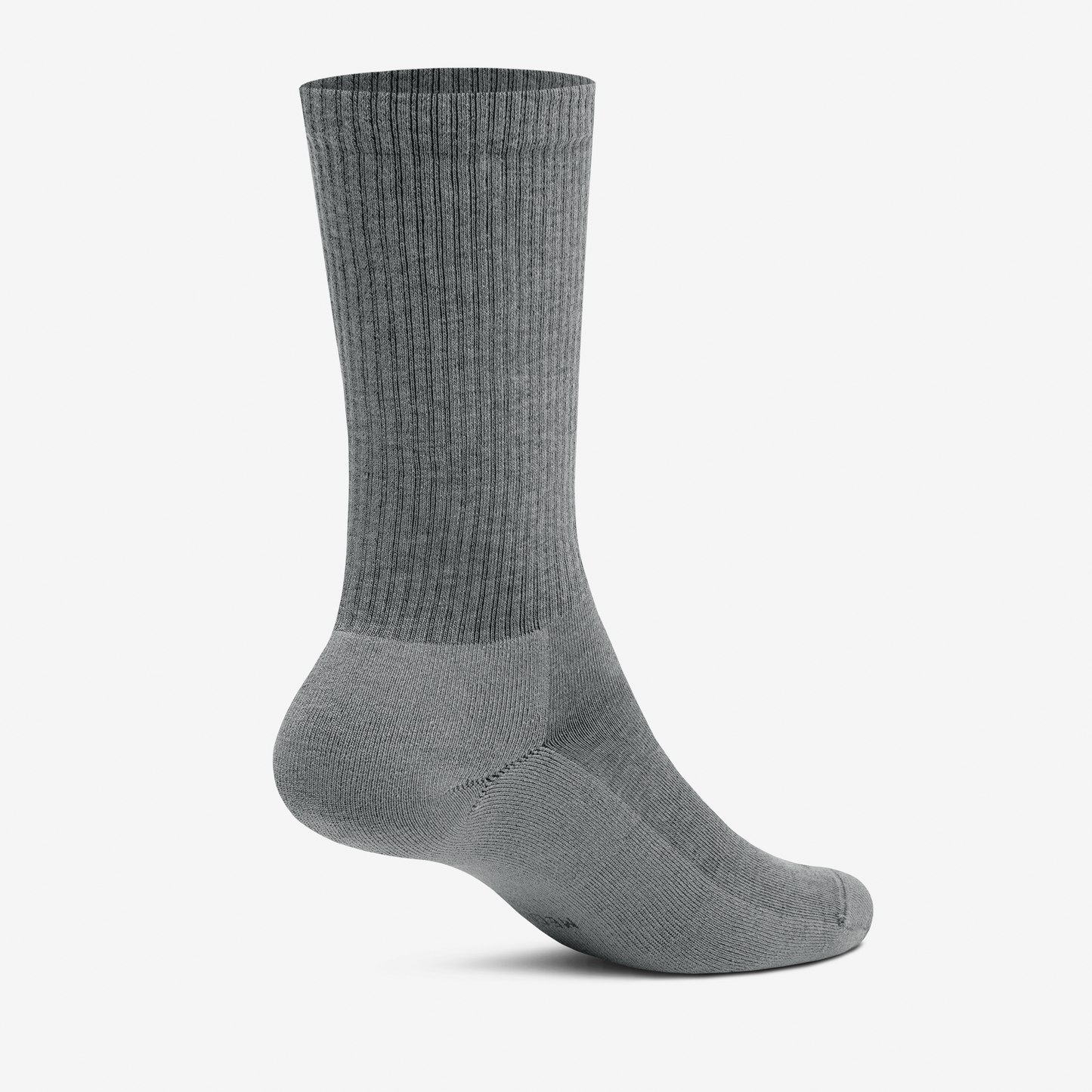 Unisex Anytime Crew Sock, Medium Grey