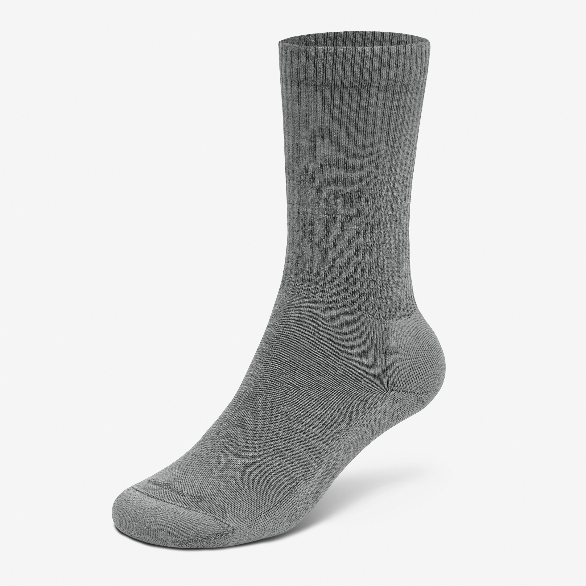 Unisex Anytime Crew Sock, Medium Grey