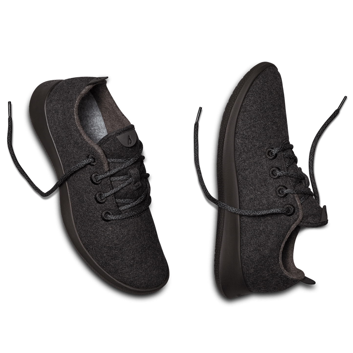 Women's Wool Runner, Natural Black 