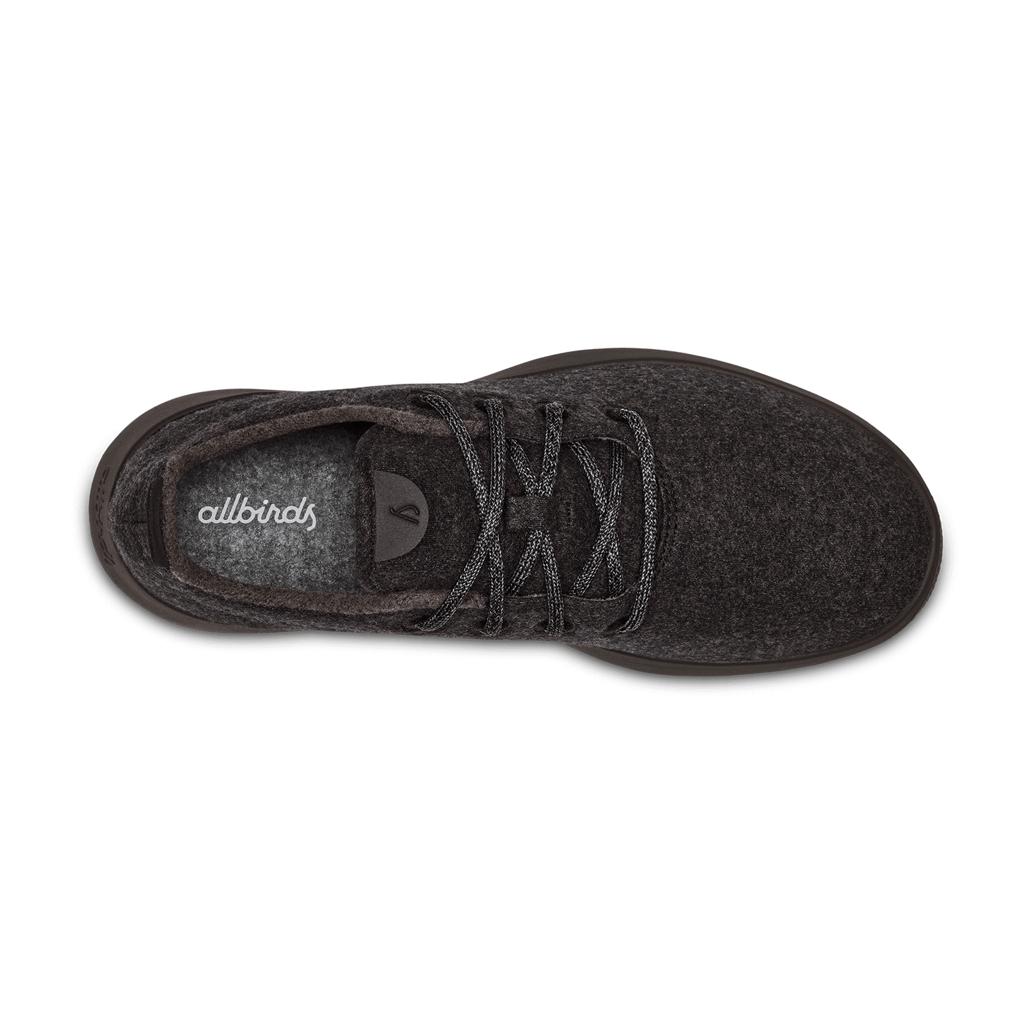 Women's Wool Runner, Natural Black 