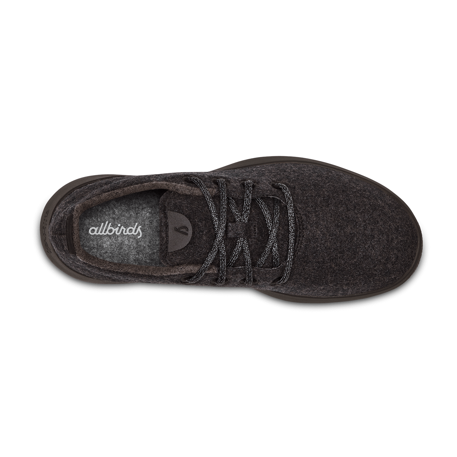 Women's Wool Runner, Natural Black 