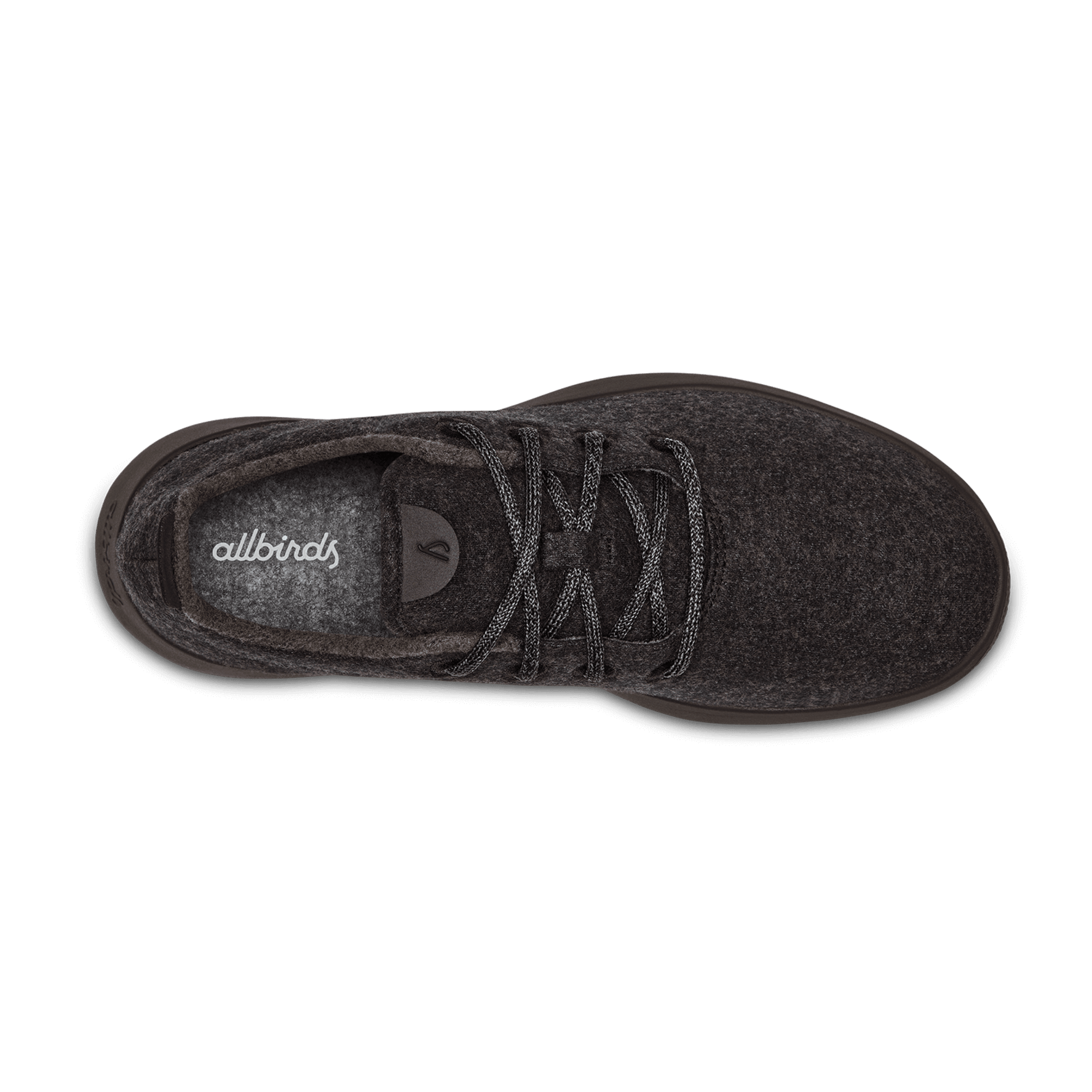 Men's Wool Runner, Natural Black