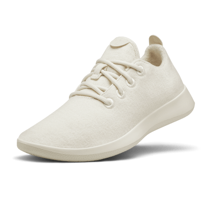 Women's Wool Runner, Natural White