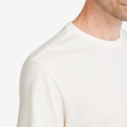 Men's Anytime Tee, Natural White