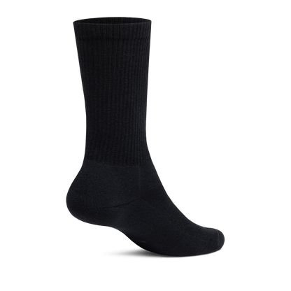 Unisex Anytime Crew Sock, Natural Black