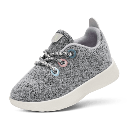 Smallbirds Wool Runners  Dapple Grey (Natural White Sole)