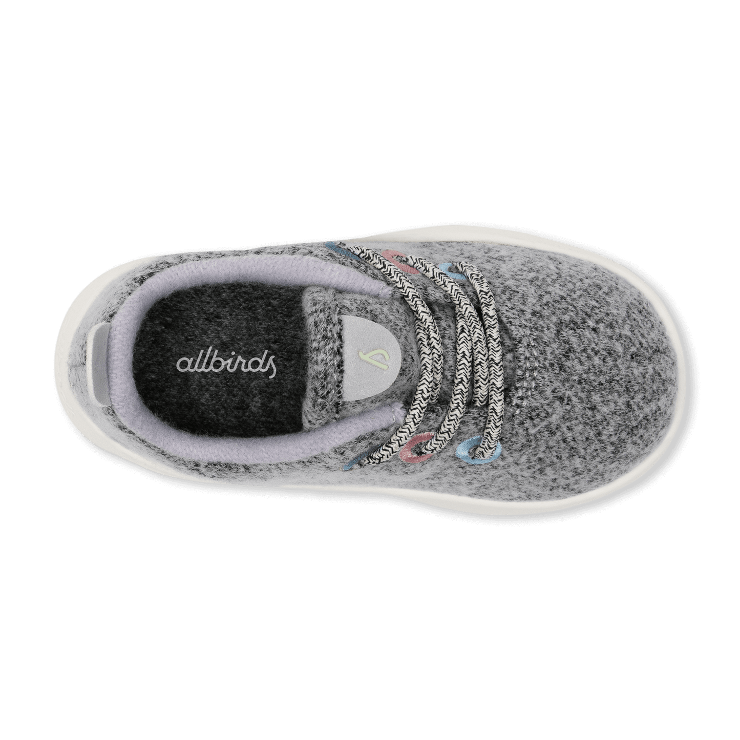 Smallbirds Wool Runners  Dapple Grey (Natural White Sole)