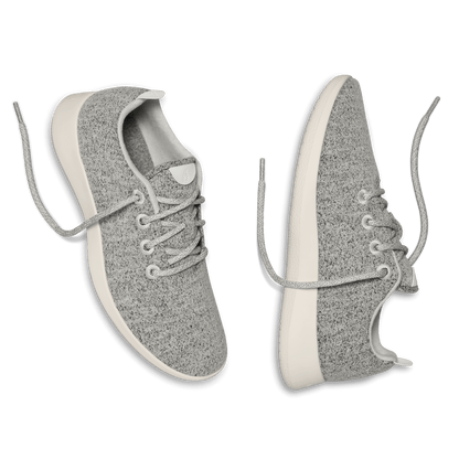 Women's Wool Runner, Dapple Grey (cream)