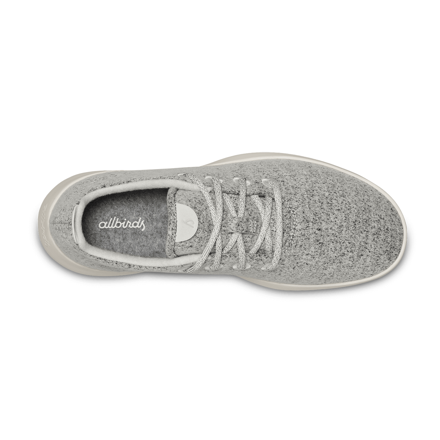 Women's Wool Runner, Dapple Grey (cream)